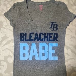 Victoria secret MLB Tampa Bay rays tee